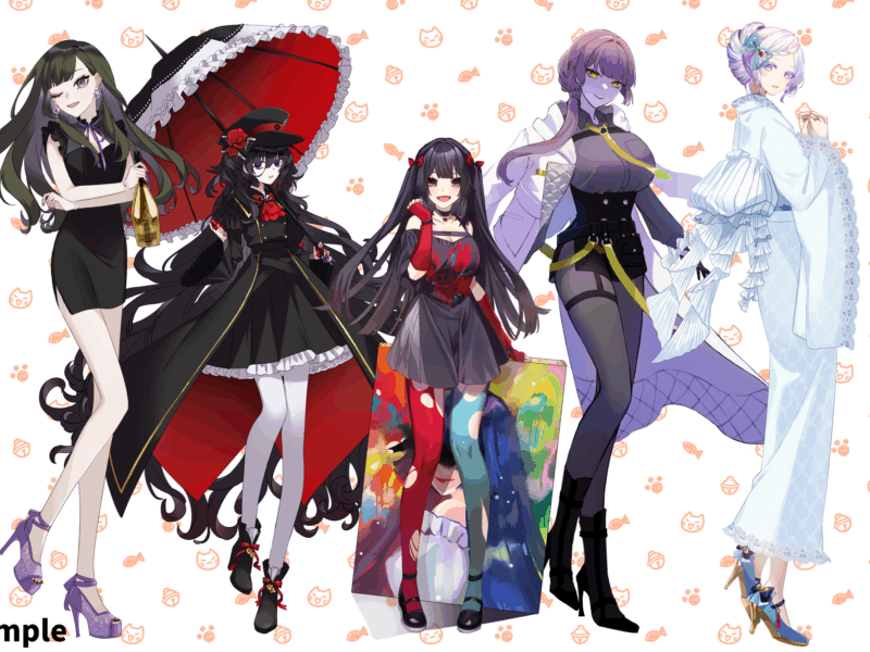 キャラクターデザイン、お任せください!