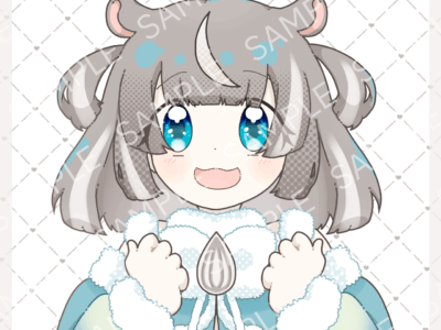 ぷにぷにで可愛い女の子のバストアップイラストを描きます