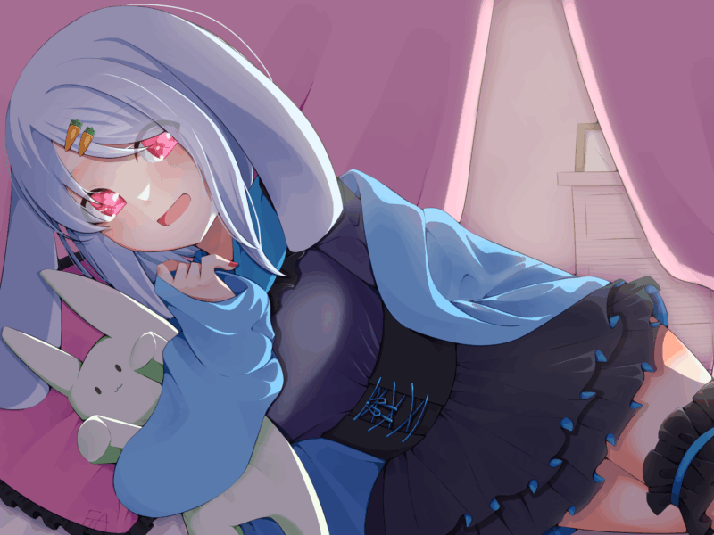 女の子の一枚イラスト描きます