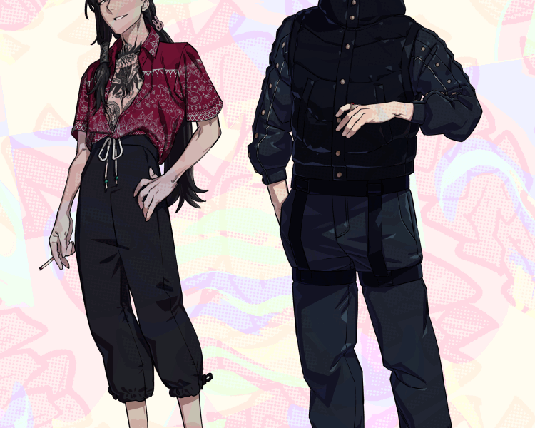 キャラクターデザイン制作！