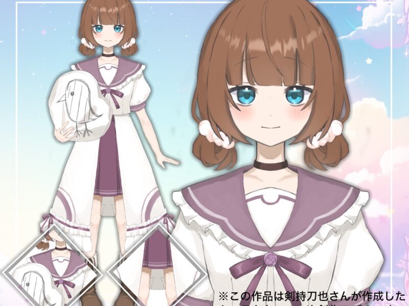 一括制作！男性・女性VTuberモデル制作します