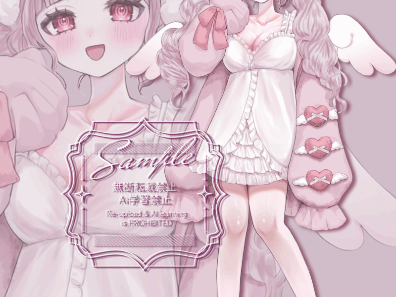 IRIAMの立ち絵制作