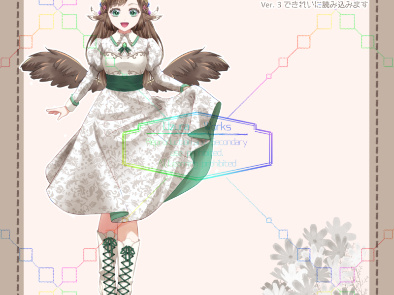 配信用立ち絵を描きます。