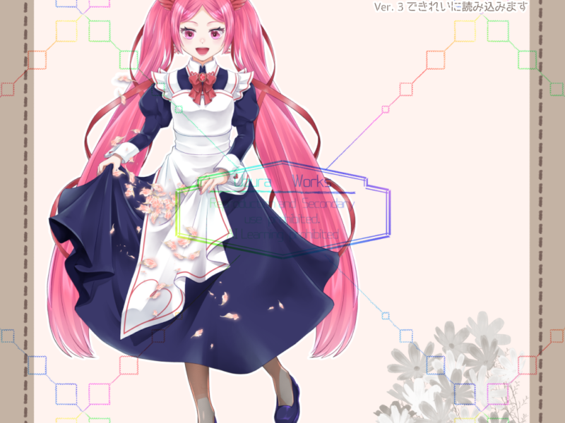 配信用立ち絵を描きます。