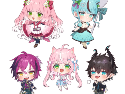 可愛いミニキャラお仕立ていたします！