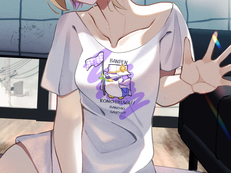 【新規様、リピーター割引有!】　息をのむ背景と逆光の美少女一枚絵を描きます !